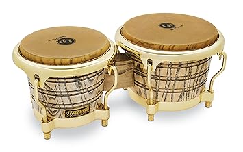 Latin Percussion LP793X Galaxy Giovanni Series Bongos (Natural/Gold Hdwr)