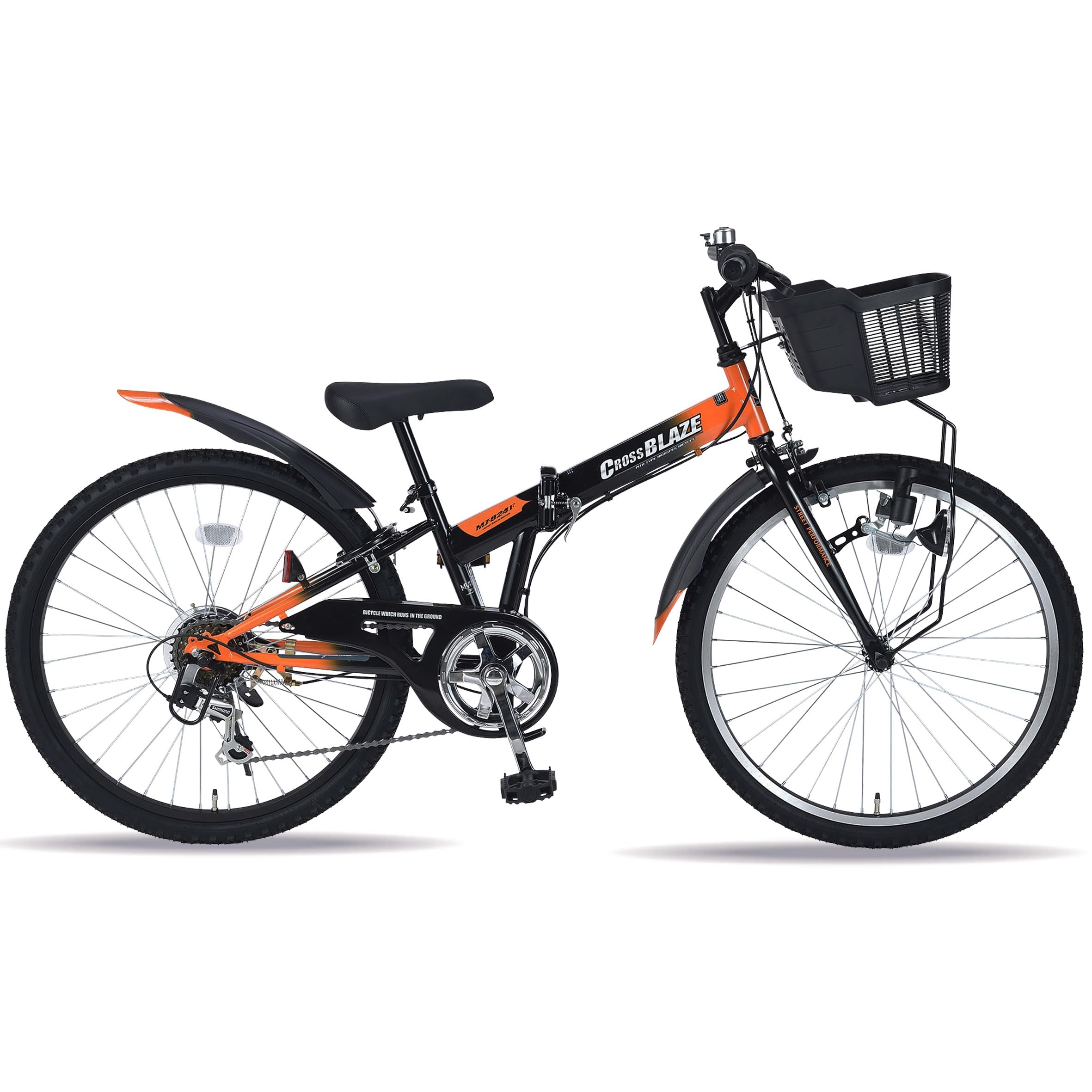 Amazon | MYPALLAS(マイパラス) 折畳ジュニアMTB24インチ 6段ギア 子供