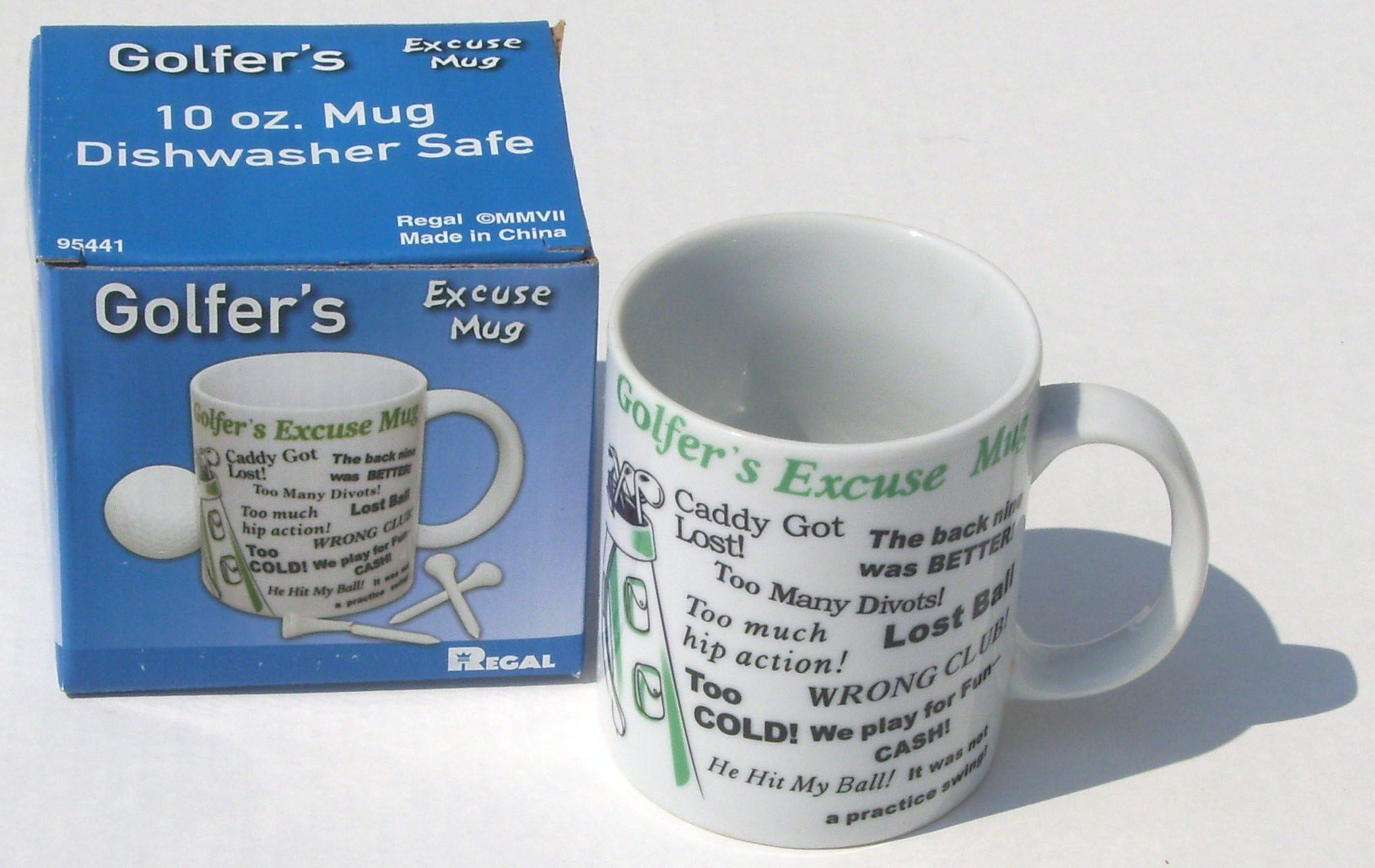 Golfers Excuse Mug 10 oz