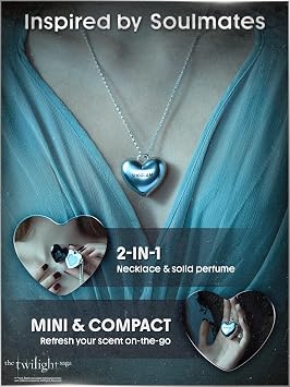 SHEGLAM Soulmates Solid Perfume The Twilight Saga X SHEGLAM Soulmates Solid Perfume Makeup Face Paint Cosmetic For Women Girls