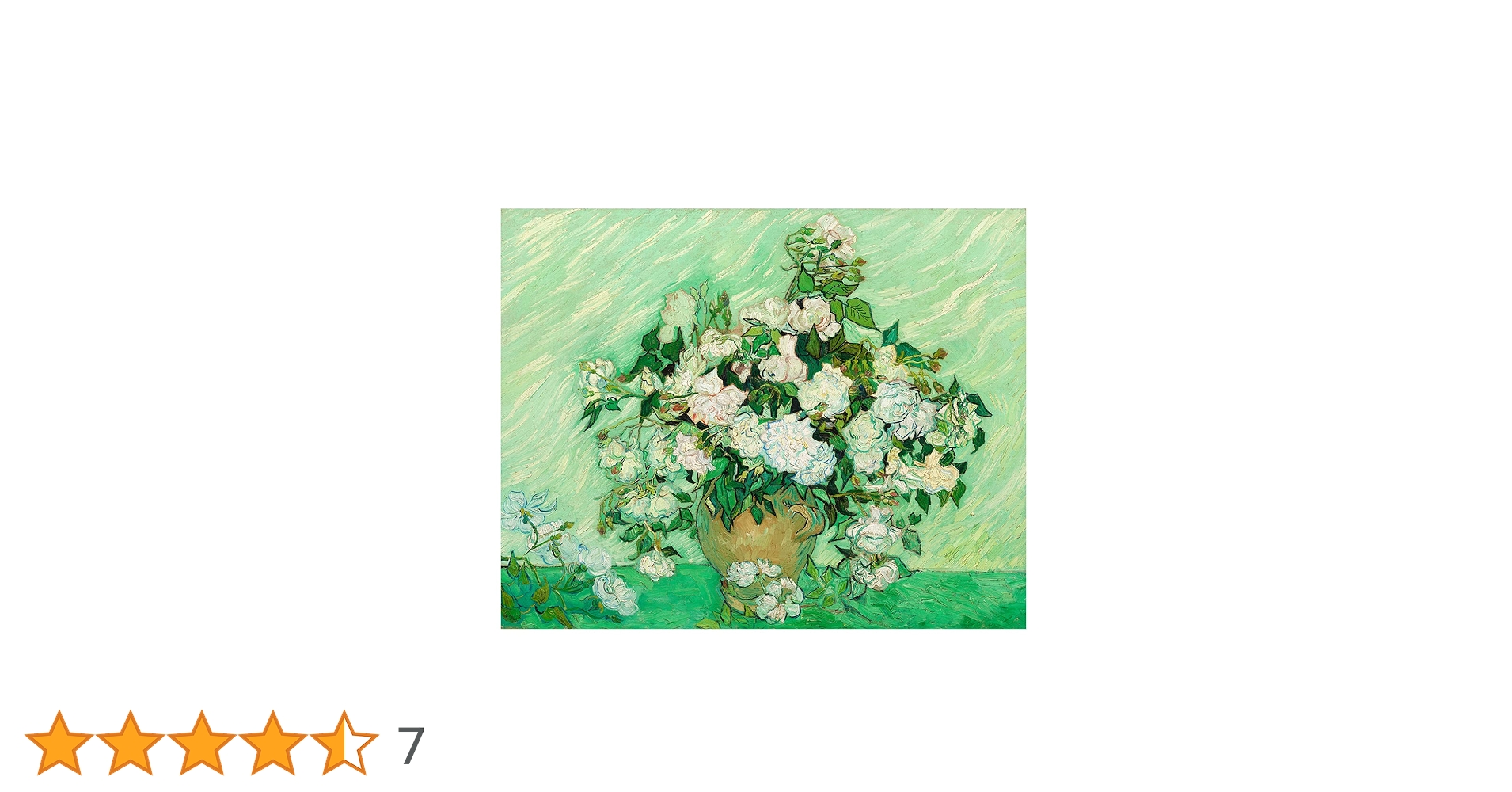 絵画油絵 ゴッホホワイトローズ装飾8 Amazon.co.jp: フィンセント・ファン・ゴッホ 絵画『バラ 白薔薇