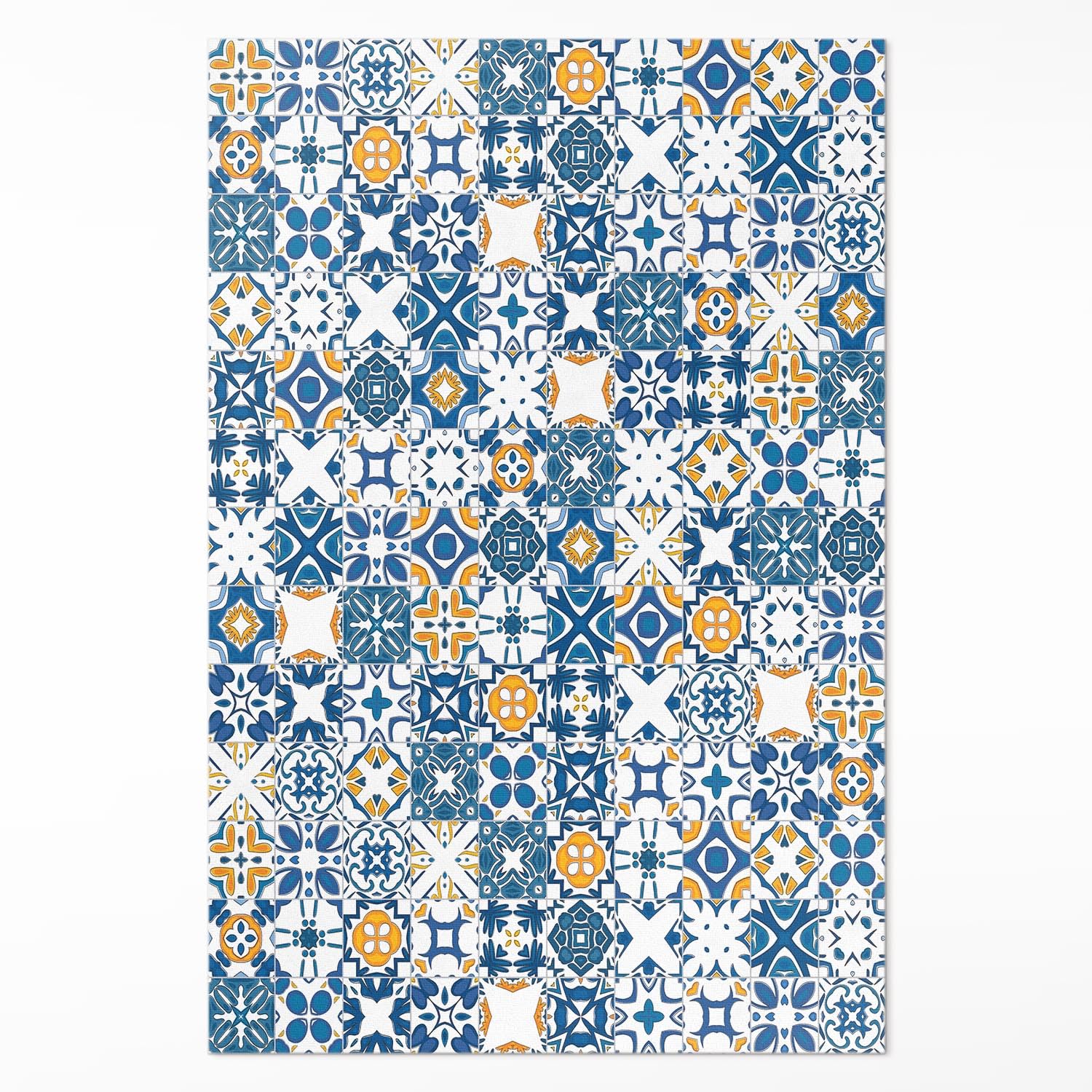Tapis de sol vinyle 140x210 cm PVC Floorart de forme rectangulaire pour décoration intérieure