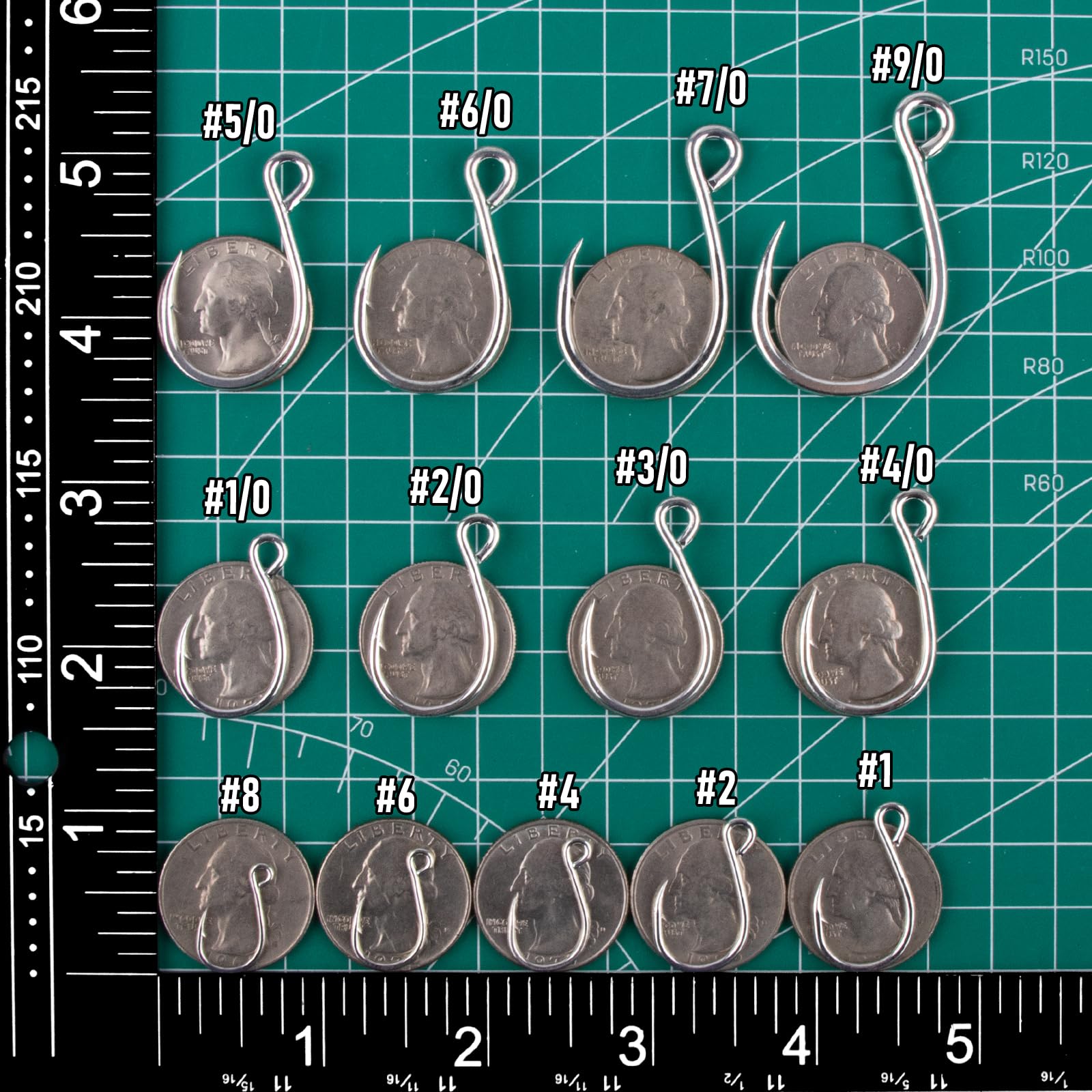 Dr.Fish 30 Pack Single Replacement Hooks for Hard Lures Inline Fishing Hooks High Carbon Steel Spinner Jerkbait Crankbait Popper Walking Bait Plugs