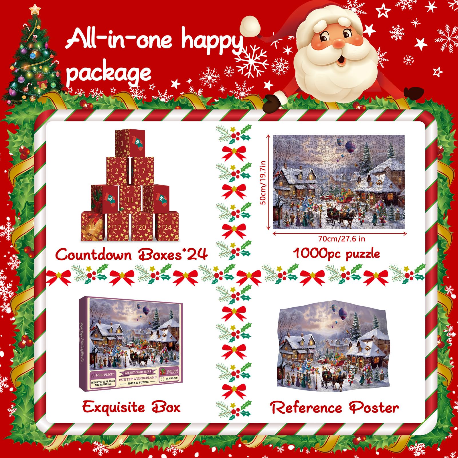 Amazon.co.jp: 大人用ウィンターワンダーランドパズル 1000