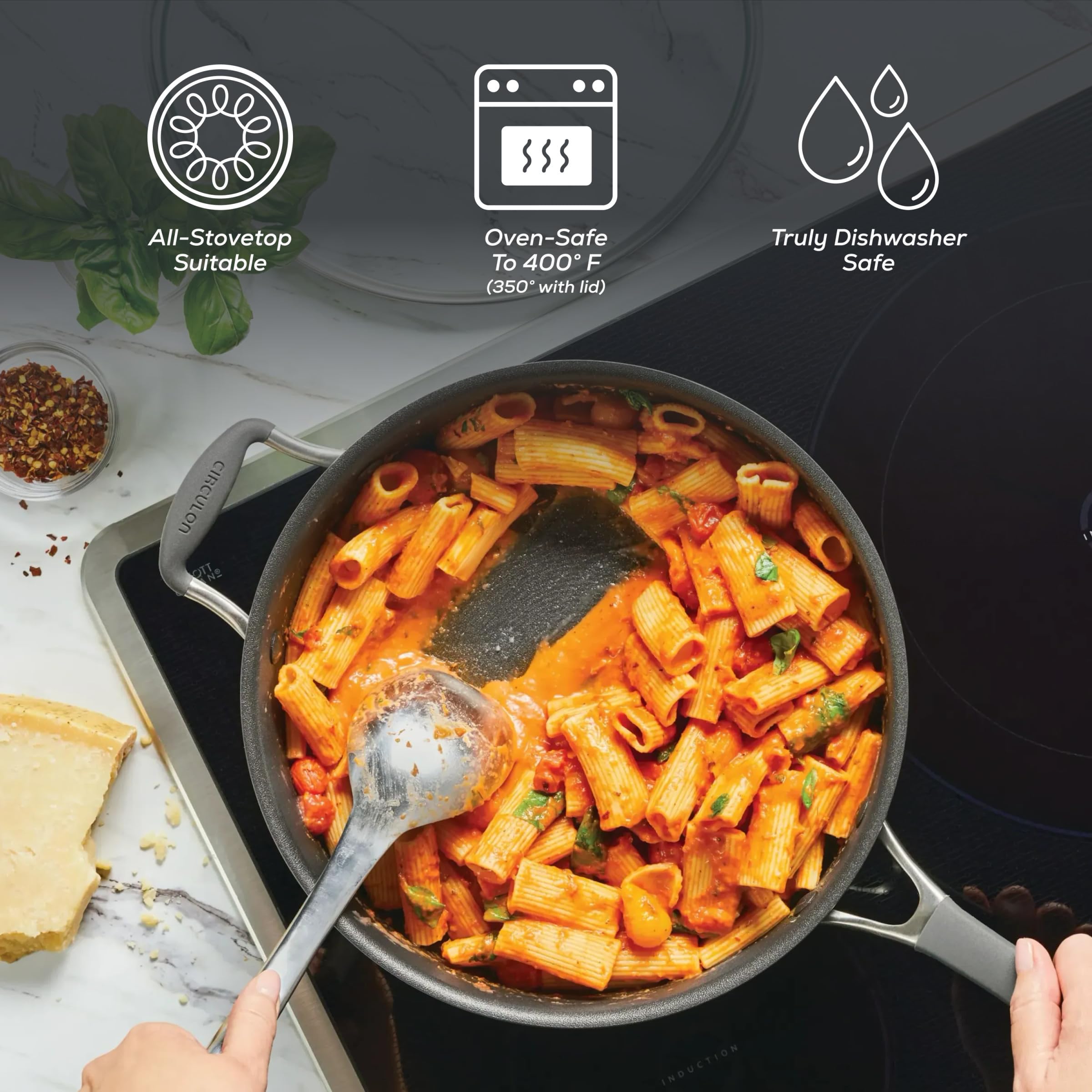 Circulon A1 Sauté Pan - Extreme Nonstick -5