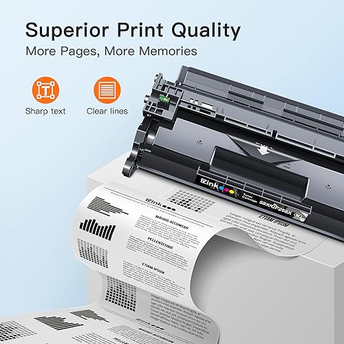 Vista 36 de E-Z Ink Cartucho de tóner compatible TN433 de repuesto para Brother TN433 TN-433 TN433bk TN431 para usar con impresora Brother MFC-L8900Cdw