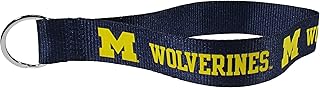 NCAA Michigan Wolverines Lanyard Key Chain, Wristlet
