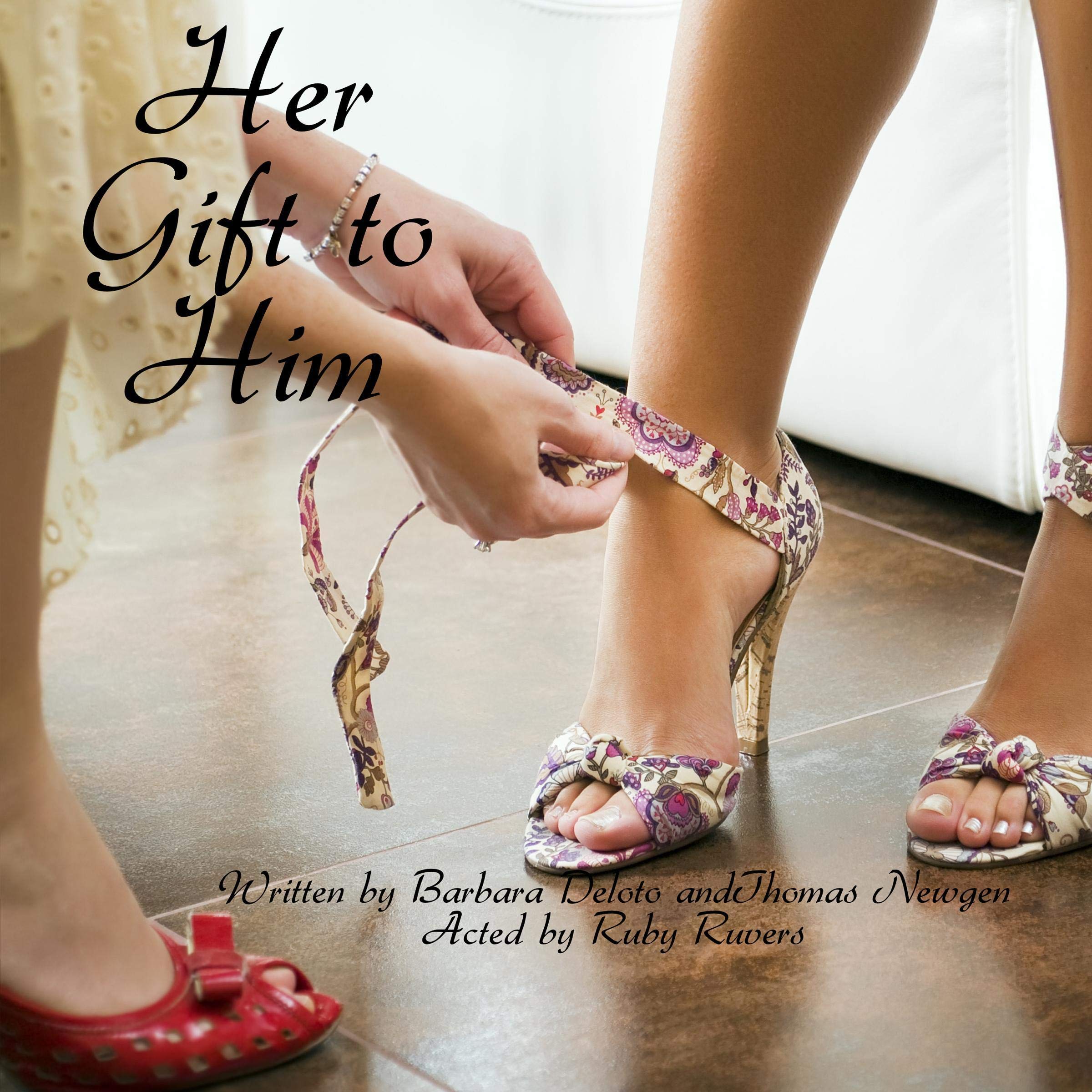 Cover art for Her Gift to Him: An LGBT, First Time, Feminization, New Adult, Transgender Romance
