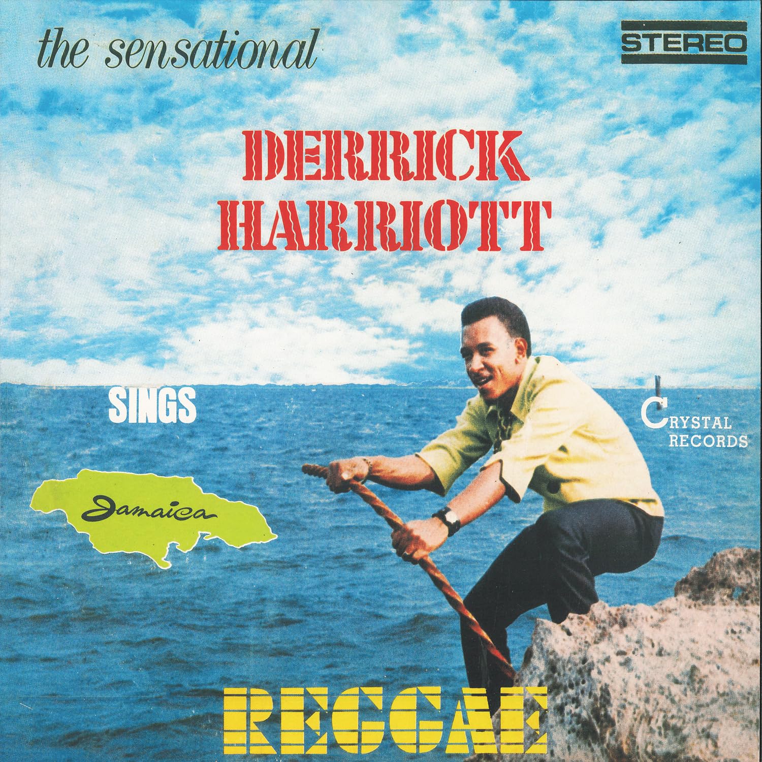Derrick Harriott - The Sensational Derrick Harriott Sings Jamaica Reggae LP
