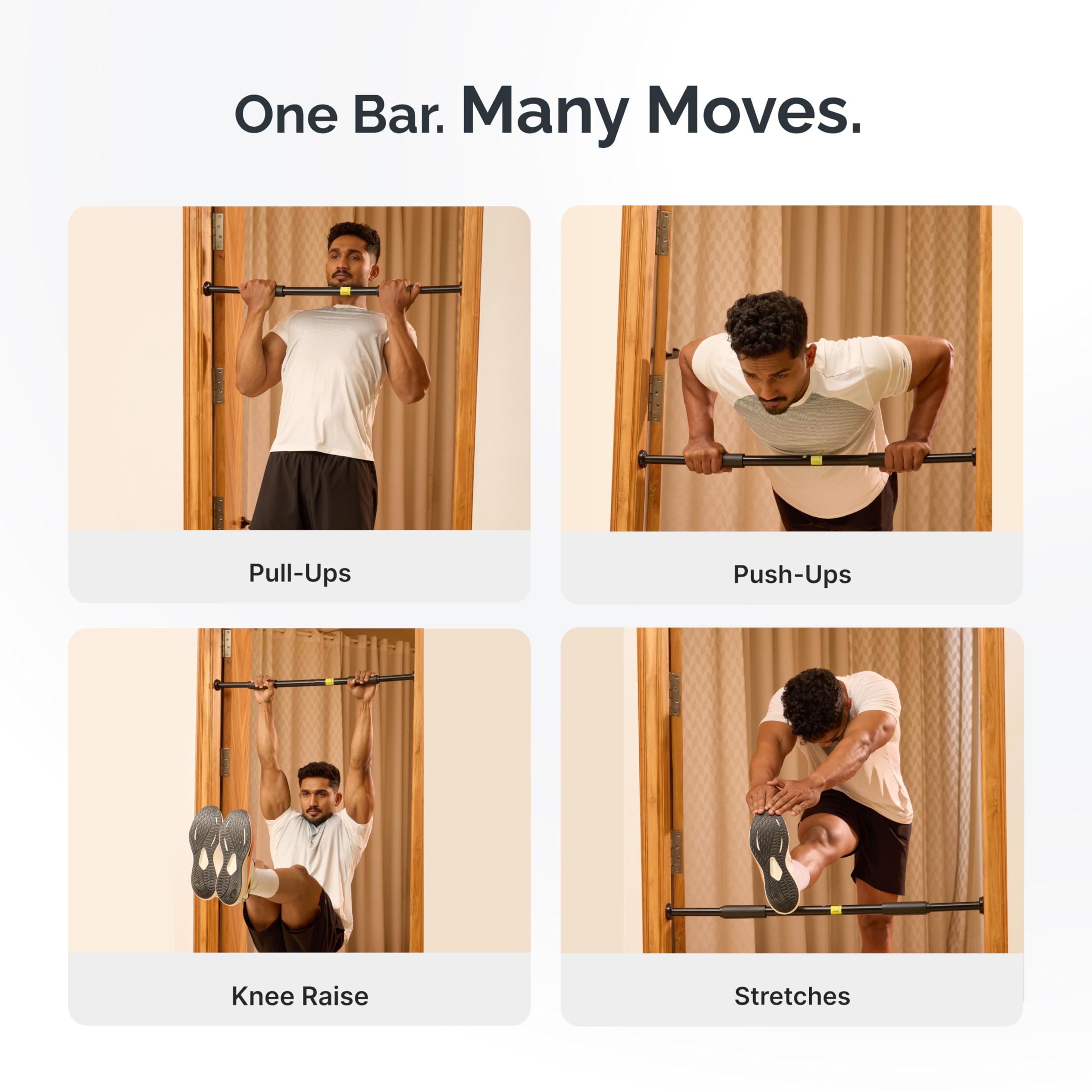Cult Adjustable Pull-Up Bar - Home Workout -8