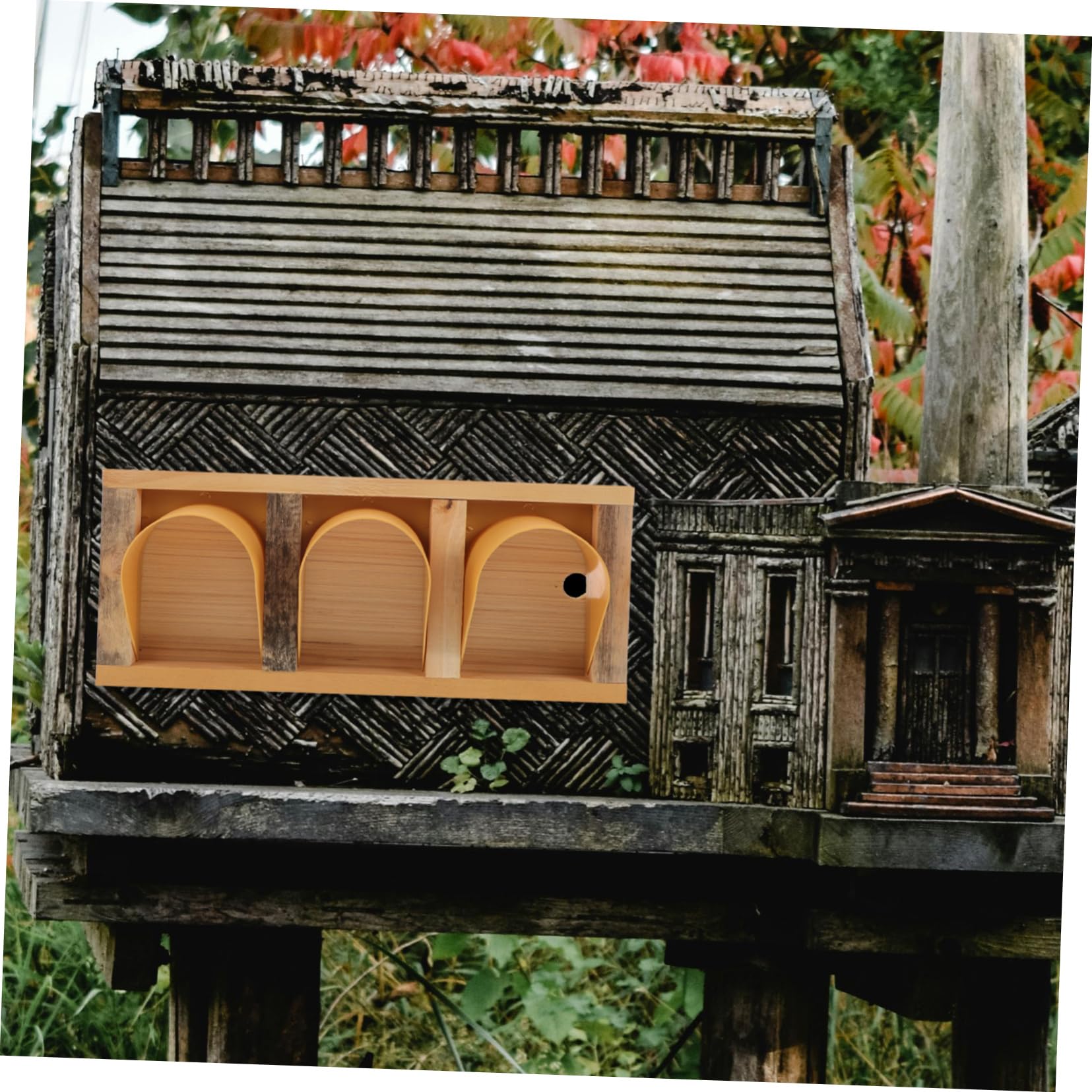 Puerta de Madera para Jaula de Palomas Diseño Europeo Resistente al Clima Barreras para Palomares y Salto de Palomas
