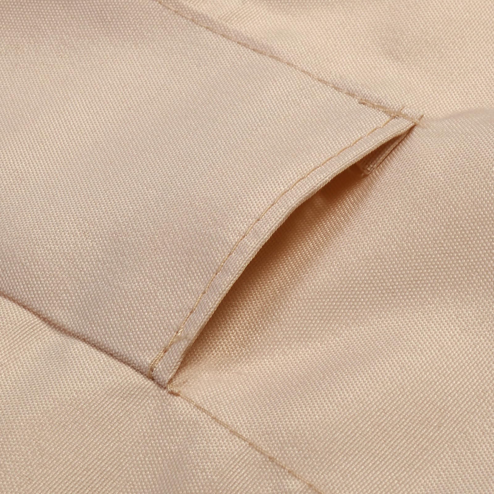 COSTWAY Techo de Repuesto para un Columpio, Toldos para Balancin de Exterior Impermeable y UV Protección, Toldo de Reemplazo de Poliéster Universal para Balcón, Jardín y Patio (191 X 132 cm, Beige)