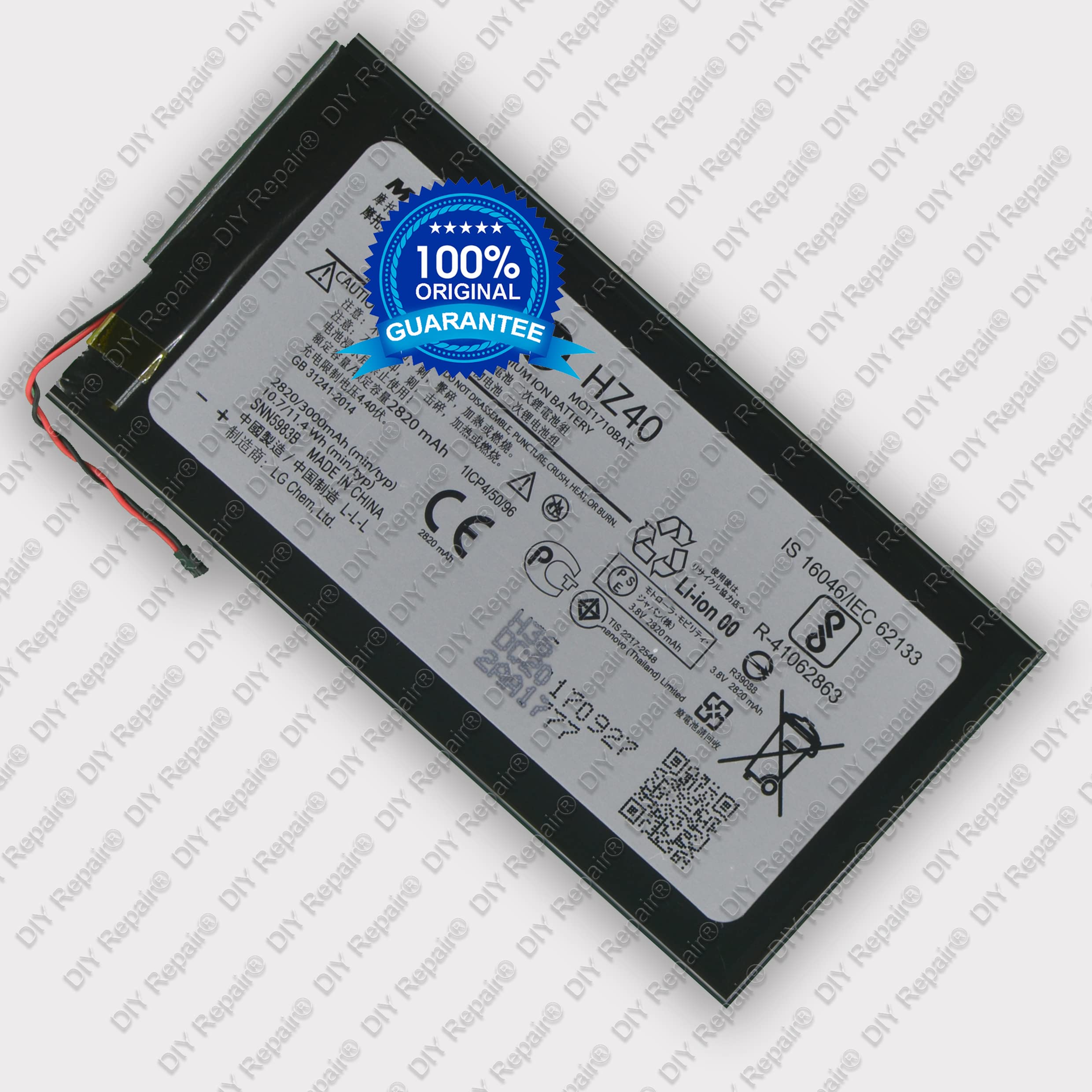 Diy Repair Original Battery Hz40 3000mah For Moto Z2 Play