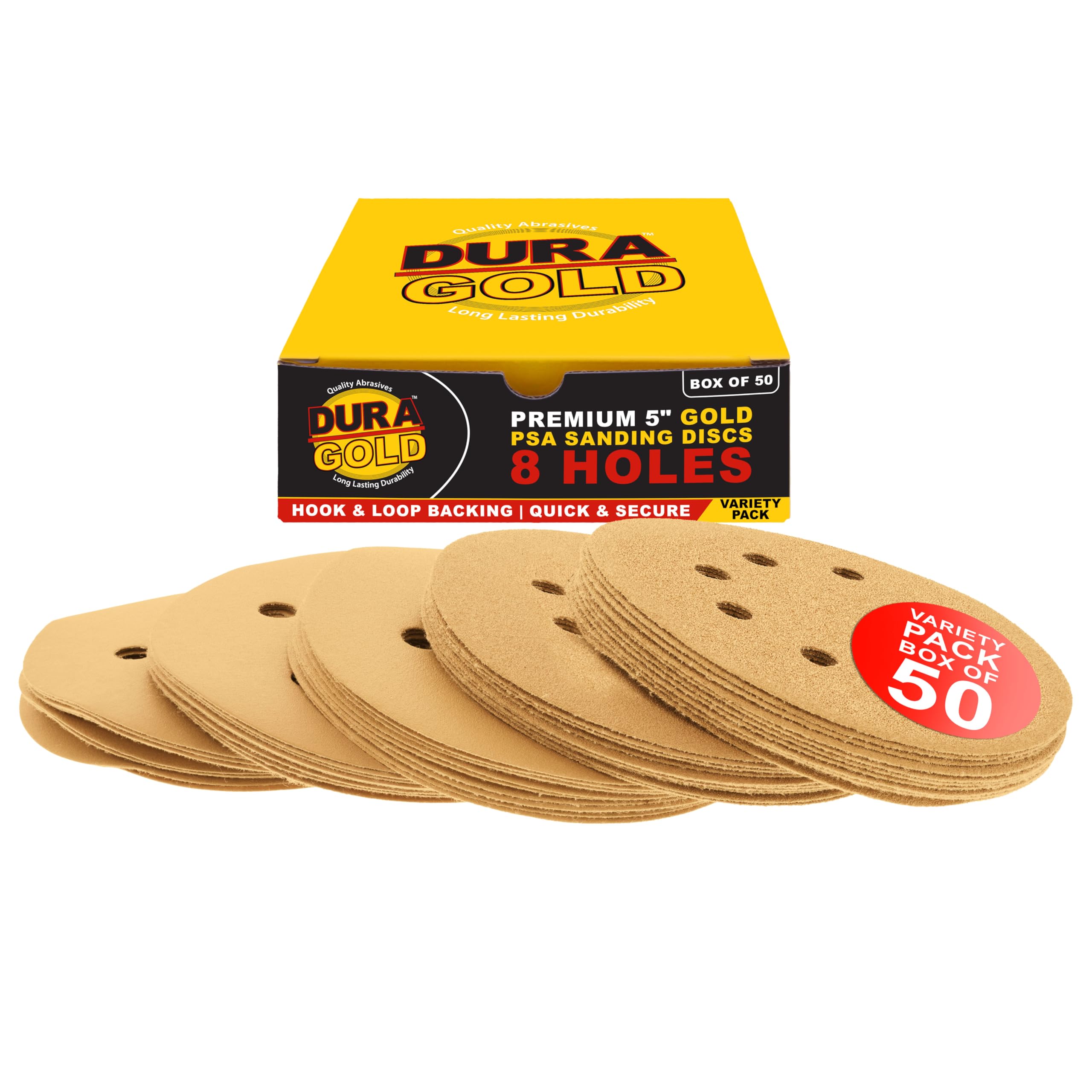 Dura-Gold 5" 50pc