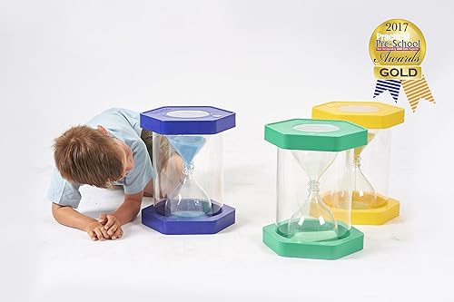 Miniatura 3 de TickiT Temporizador de arena Clearview gigante 9508, 5 minutos