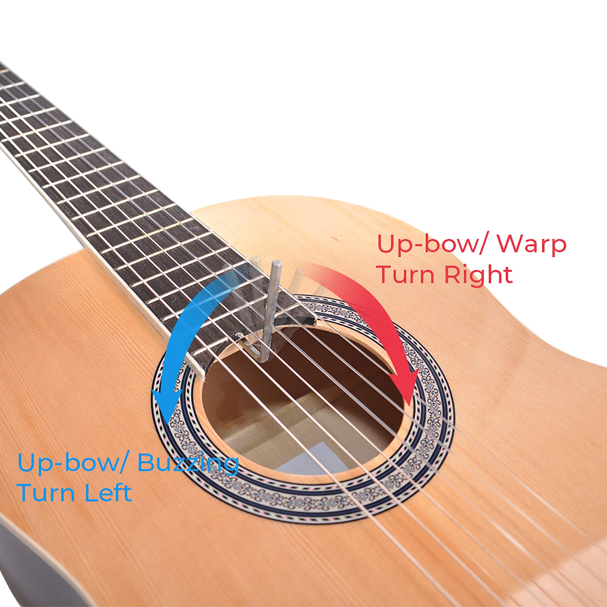 ADM Full Size Classical Nylon Strings Acoustic Guitar 39 Inch Classic