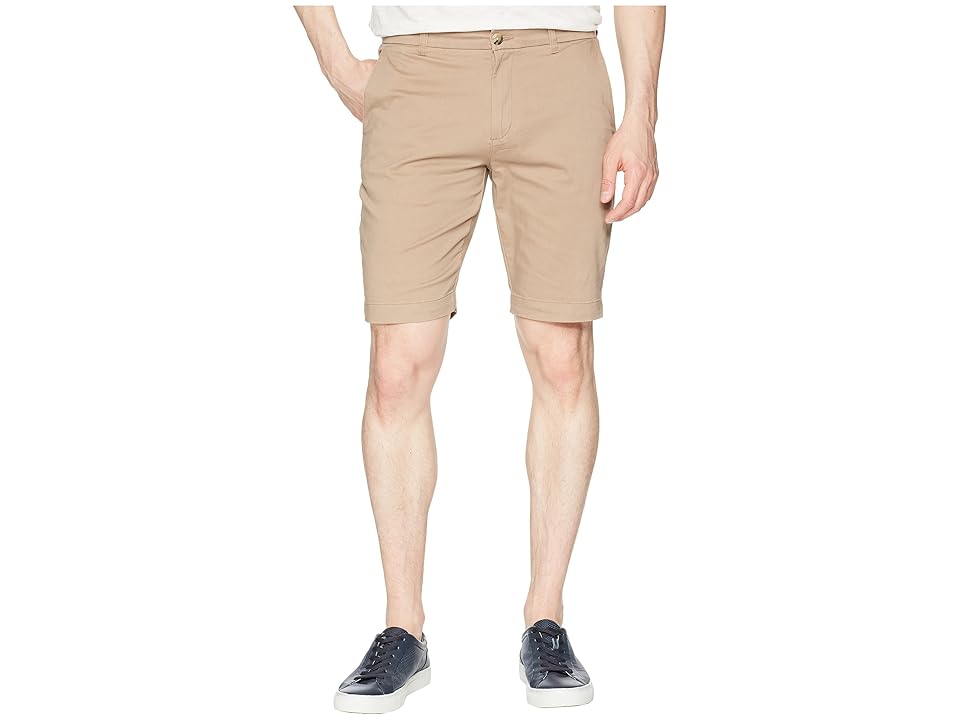 

Ben Sherman Stretch Sueded Sateen Shorts (Stone) Men's Shorts