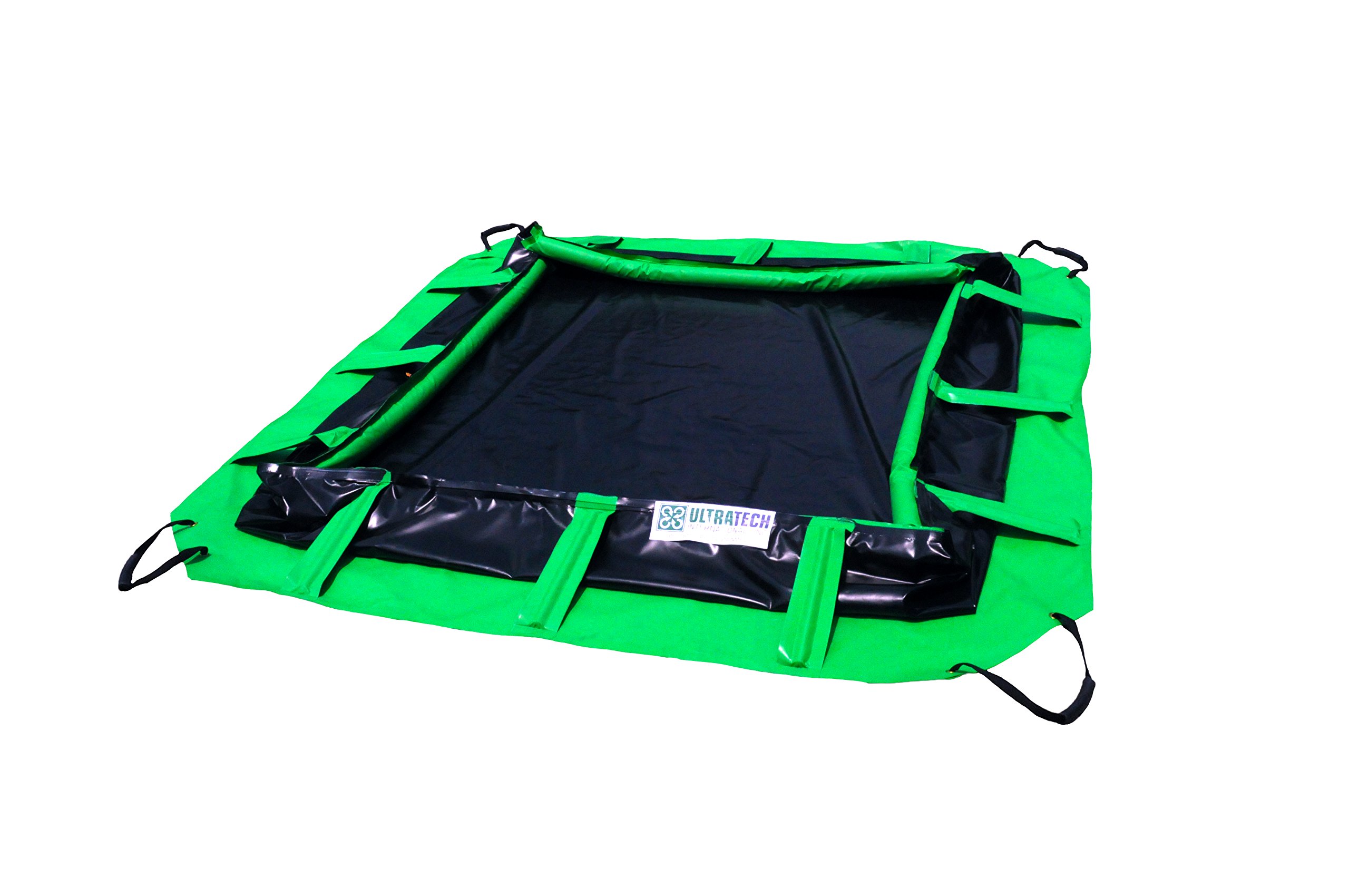 UltraTech8432 Rapid-Rise Copolymer Ultra-Containment Berm, 748 Gallon Capacity, 10' Length x 10' Width x 1' Height