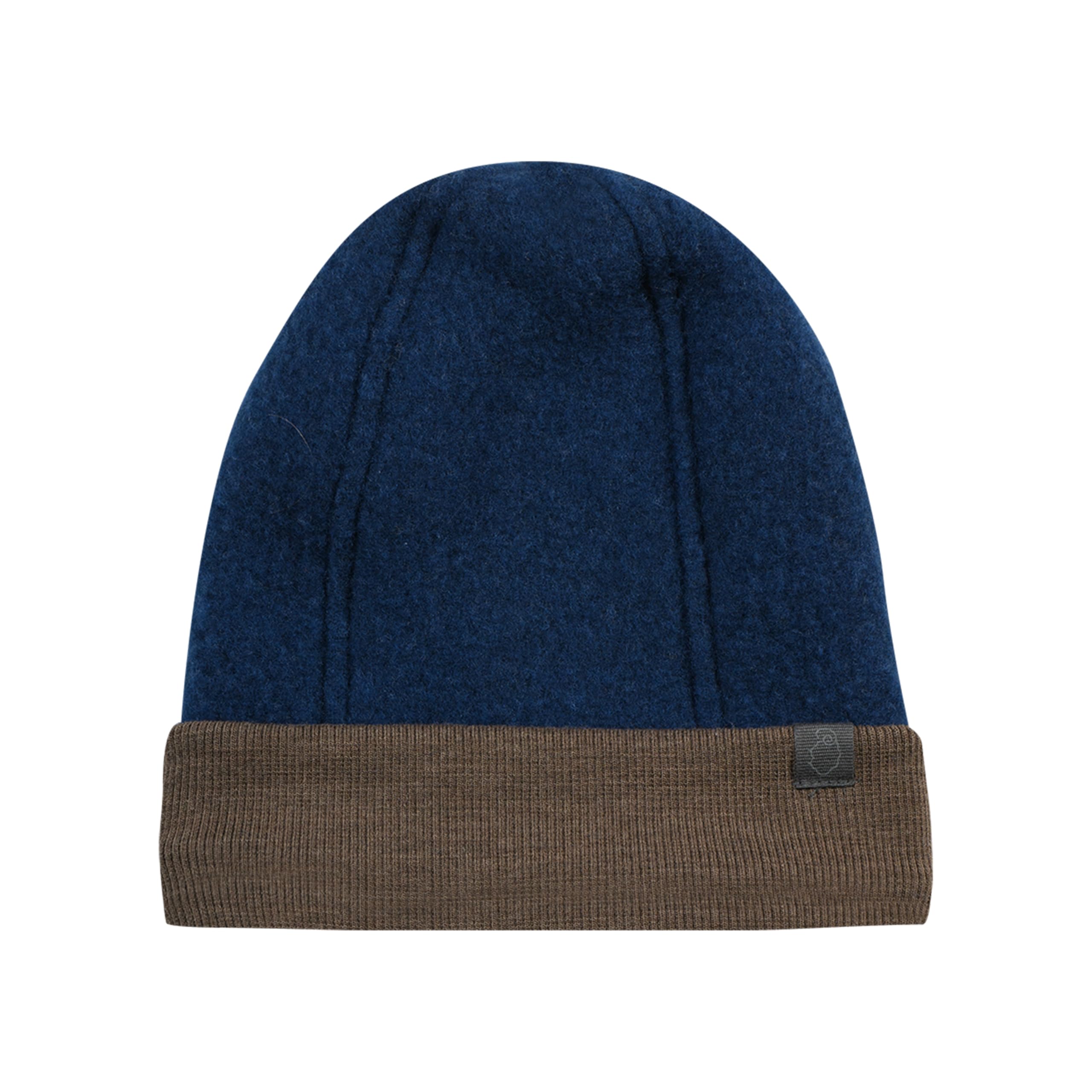 Dilling Royal Blue Hat In Merino Wool Fleece For Babies - Onesize