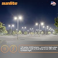 Vista 5 de Sunlite MP150/C/U/MED M90/O Lámpara de halogenuros metálicos protegidos, 100 vatios, base media (E26), inicio de pulso, ED17, 8500 lúmenes