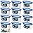Ksend Moisture Absorbers, 12 Pack, Compact Dehumidifier for Closet, Efficient Humidity Absorber Boxes, Moisture Absorber for Closet, Odor Eliminator with Ocean Fragrance, Navy Blue, 6.4oz, 300ml