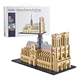 Kadablk Architecture Series Mini Bricks for Adults and Teens,France Notre Dame de Paris Mini Building Blocks Set,Micro Blocks Set,7380 PCS,Landmark Model