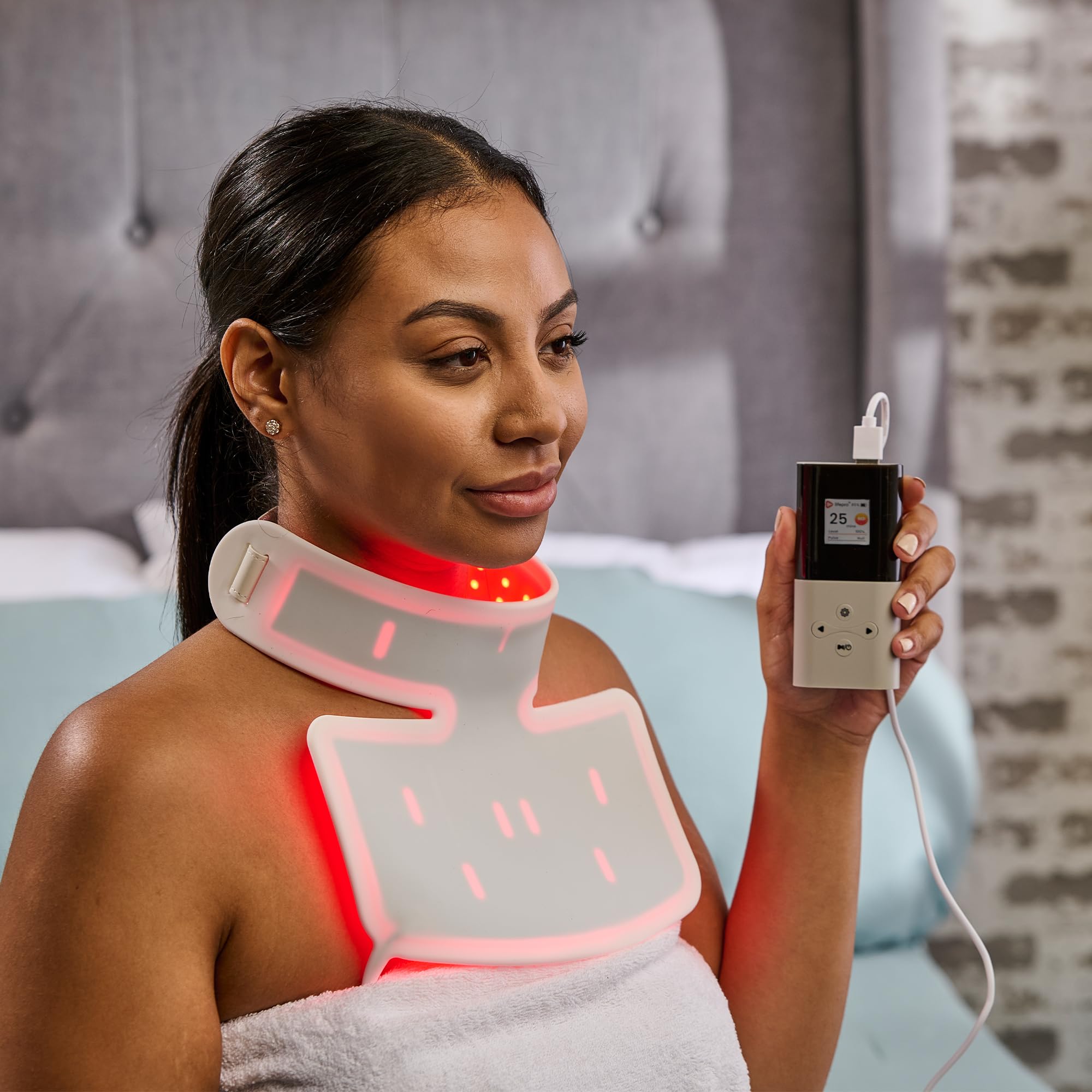 LifePro Revitaglow Red Light Therapy Mask - Triple Chip LED Face Mask