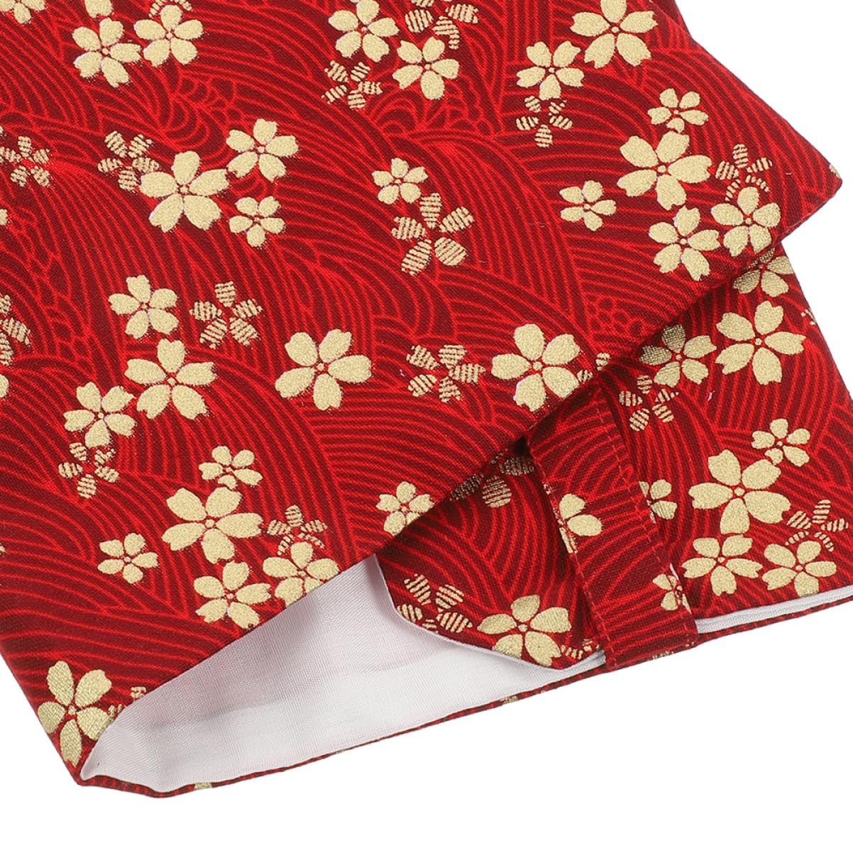 VILLCASE 5 Piezas tapa del libro funda de libro con estilo protector de libro para estudiante libros decorativos book cover estuches para libros exquisita portada de libro tela rojo