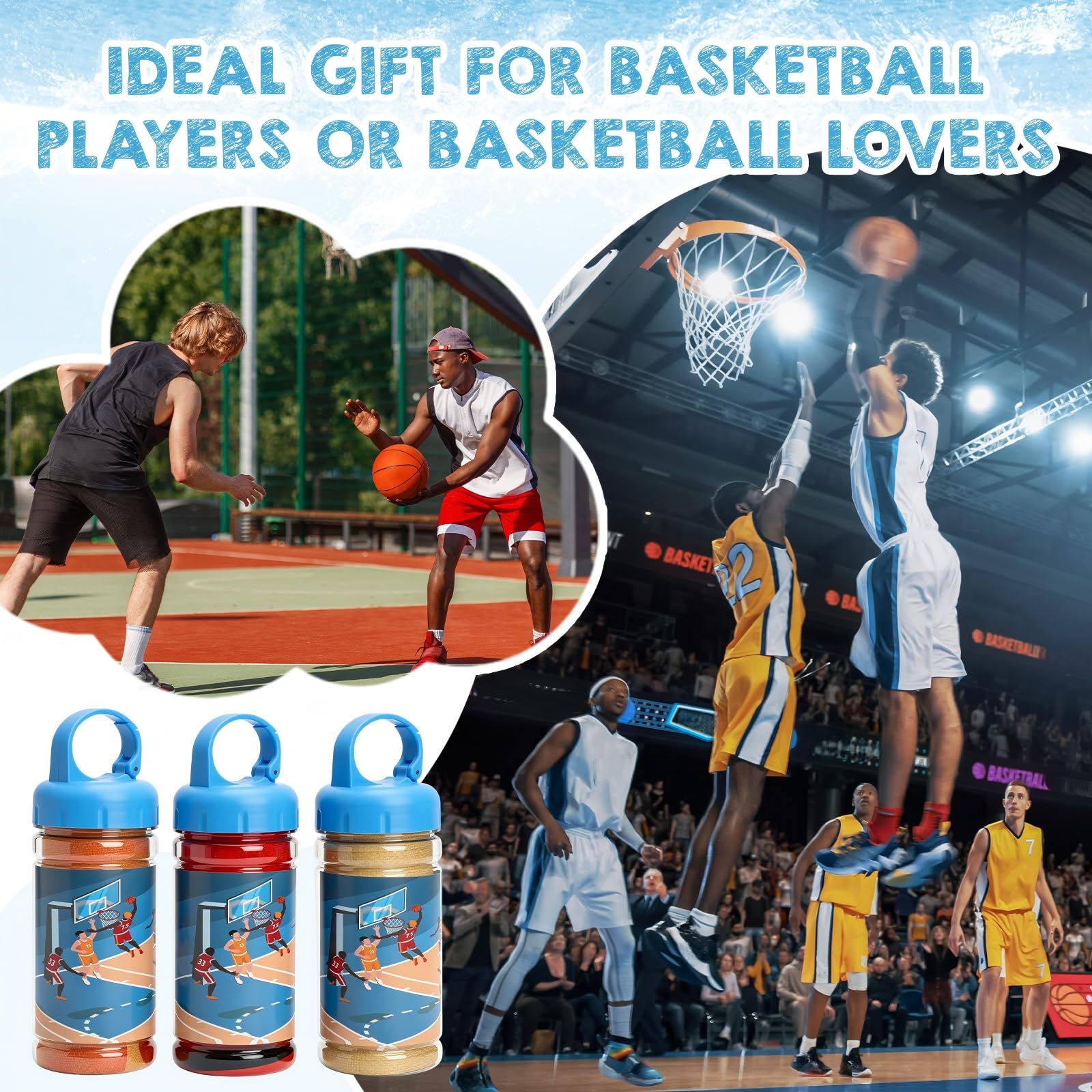 12 Pezzi Asciugamani rinfrescanti per Basket,Golf,Calcio,Sport,bomboniere per Feste a Tema Basket,Asciugamani rinfrescanti Traspiranti e Portatili,in Microfibra ad Asciugatura Rapida,32 x 12 Pollici,