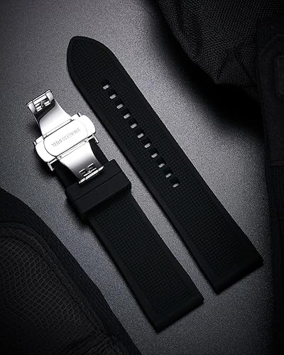 Miniatura 3 de BINLUN Correa de silicona para reloj deportivo de liberación rápida de 0.71 pulgadas, 0.79 pulgadas, 0.78 pulgadas, 0.78 pulgadas, 0.86 pulgadas,