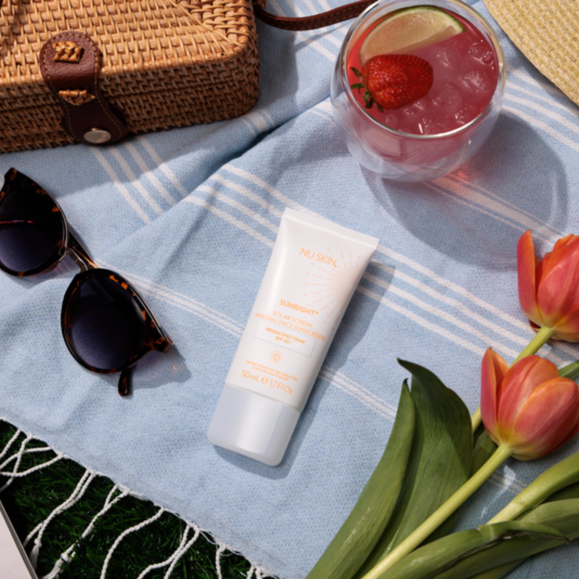 Amazon.com: Nu Skin Sunright Solar Sunscreen SPF 50+ | Broad