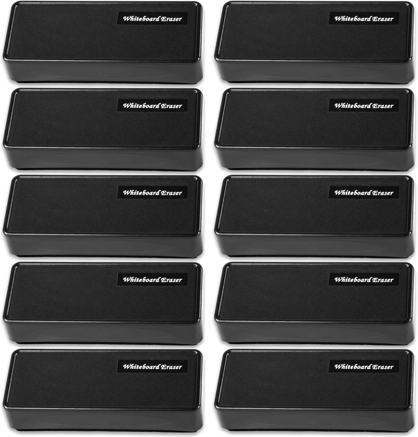 XYZ-W292 Whiteboard Erasers, Felt Bottom 12-Pack