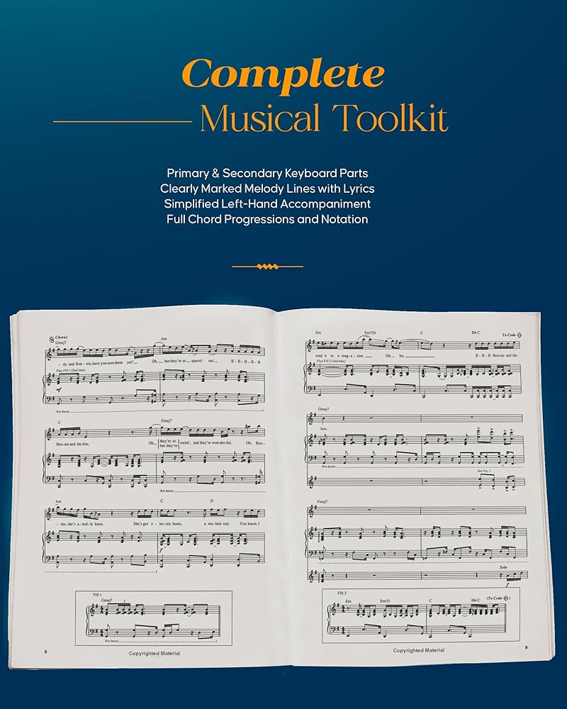 USA現地調達：エルトン・ジョン音楽譜面オリジナル