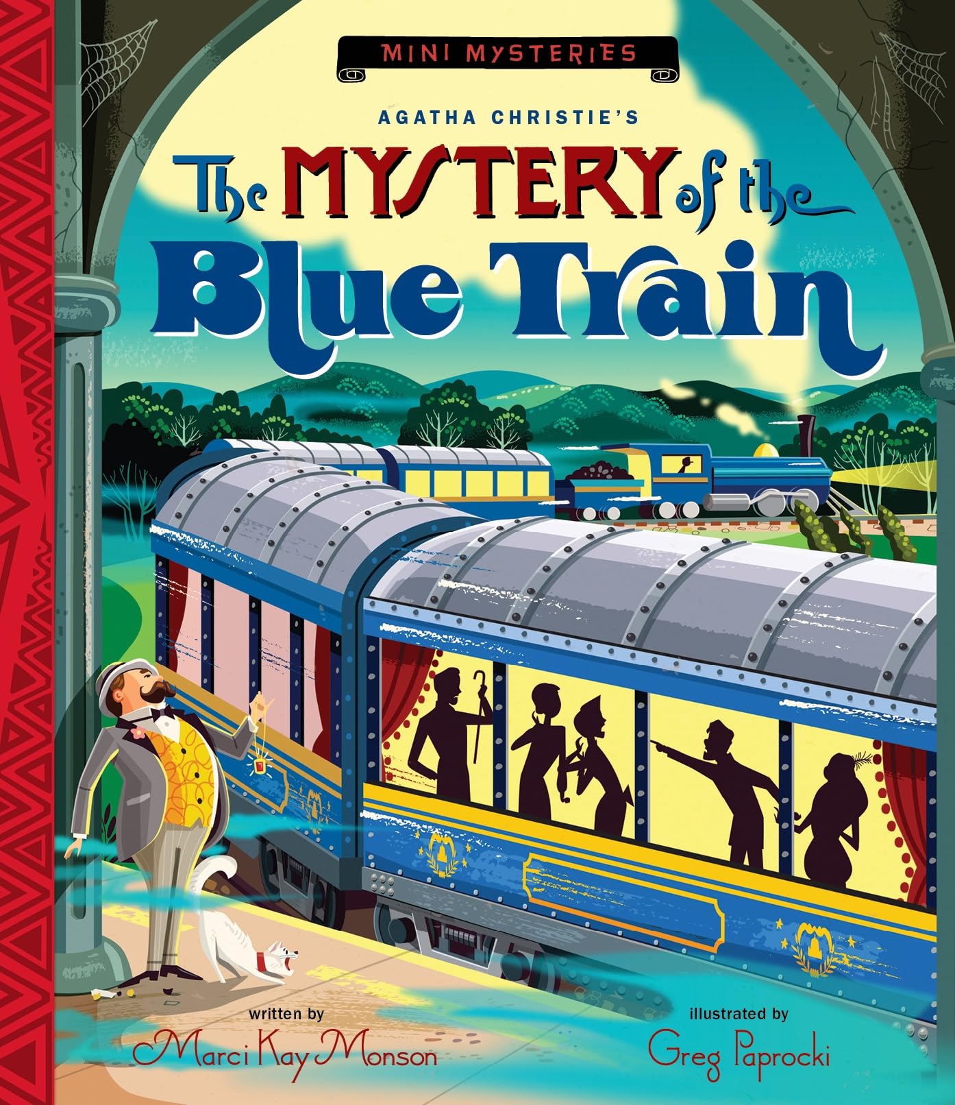 Gibbs M. Smith Inc Book The Mystery Of The Blue Train