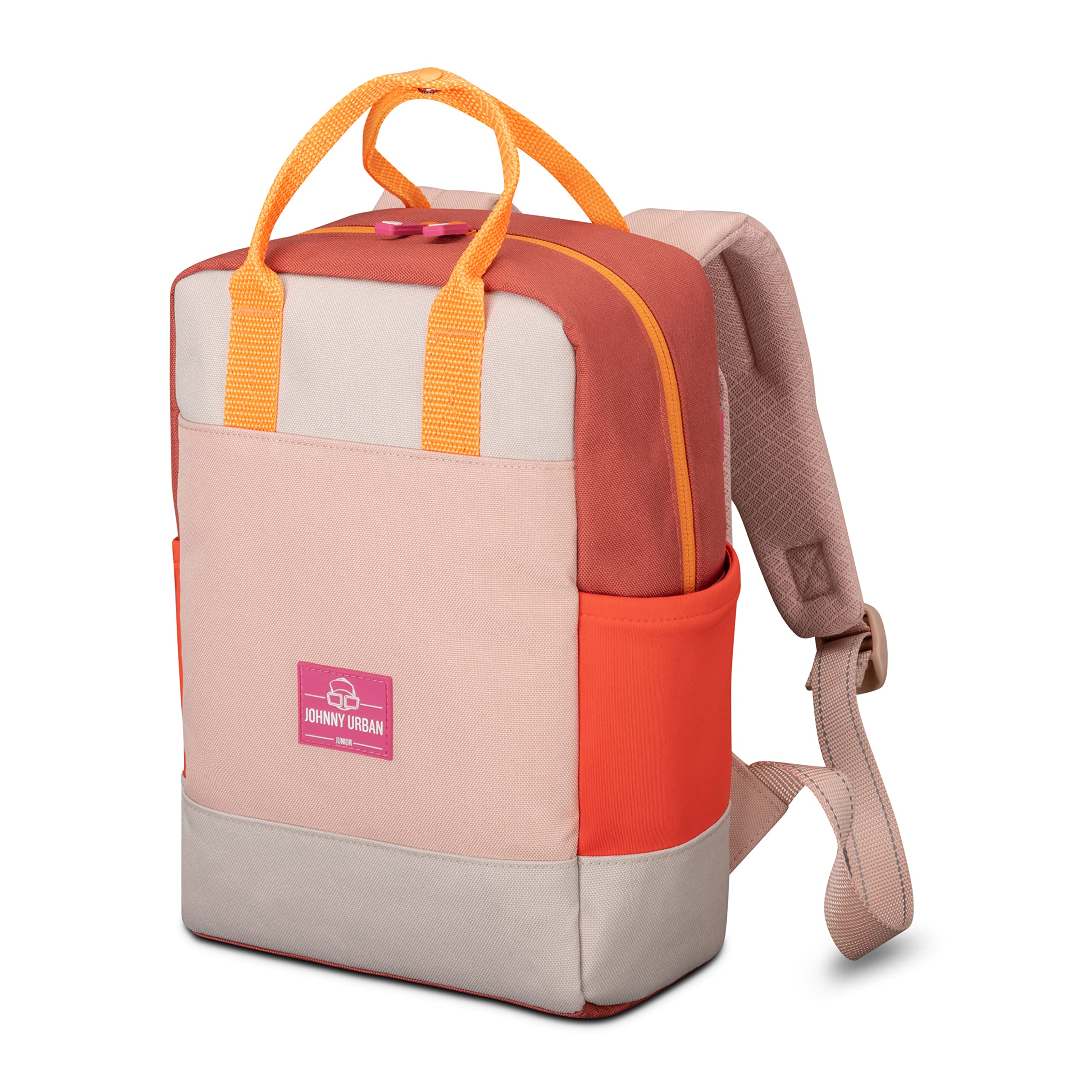 Johnny Urban Mochila Infantil Niñas & Niños Rojo - Junior Linus - Mochilas Niños Guardería & Escuela Primaria y Escolares - 7l - Repelente al Agua