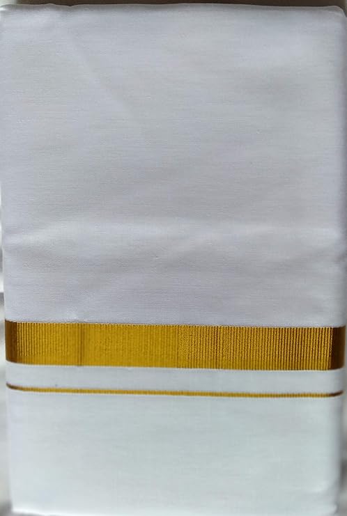 Kerala Dhoti with Kasavu Border