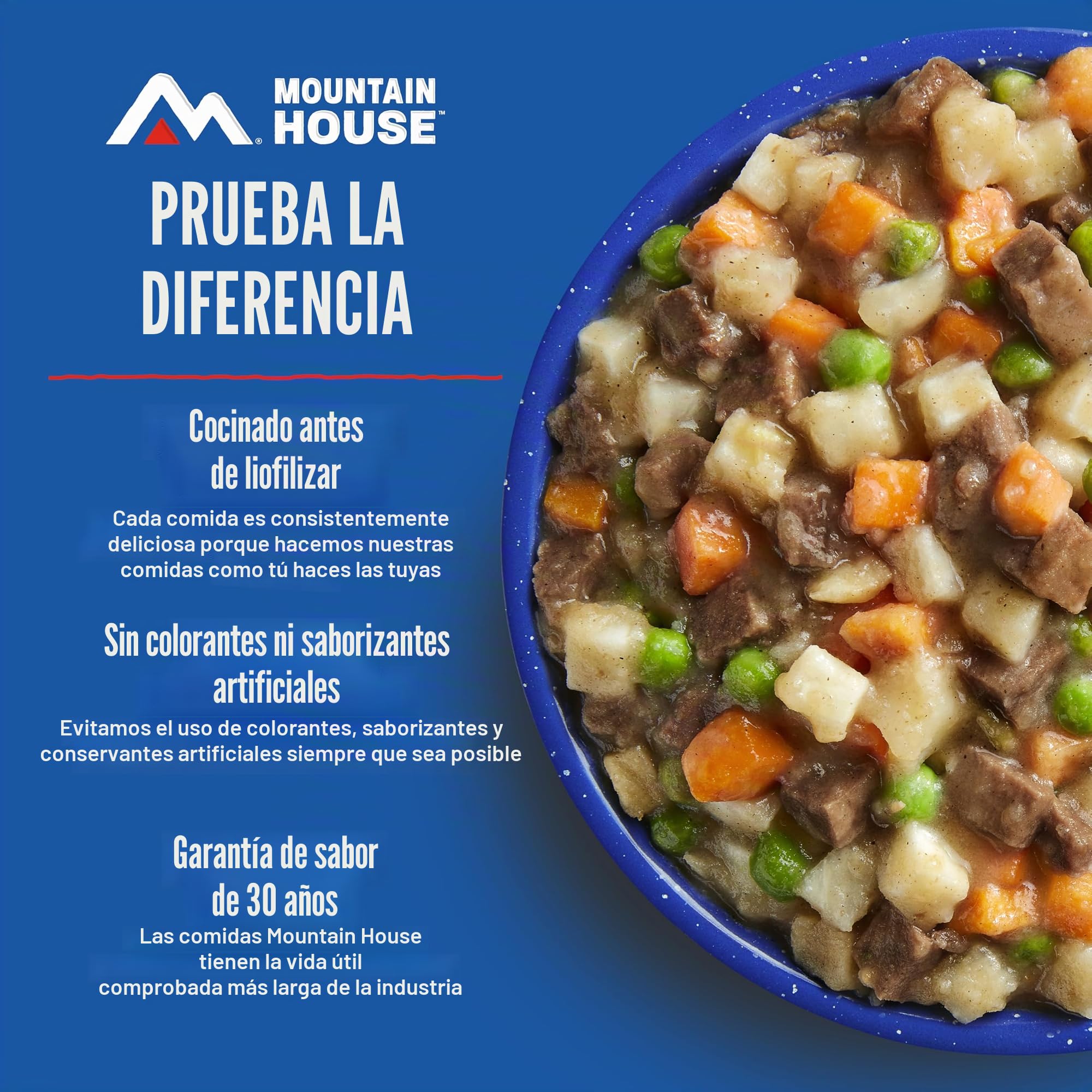 Mountain House Adventure Weekender Kit | Comida liofilizada para acampar y mochileros | 12 porciones