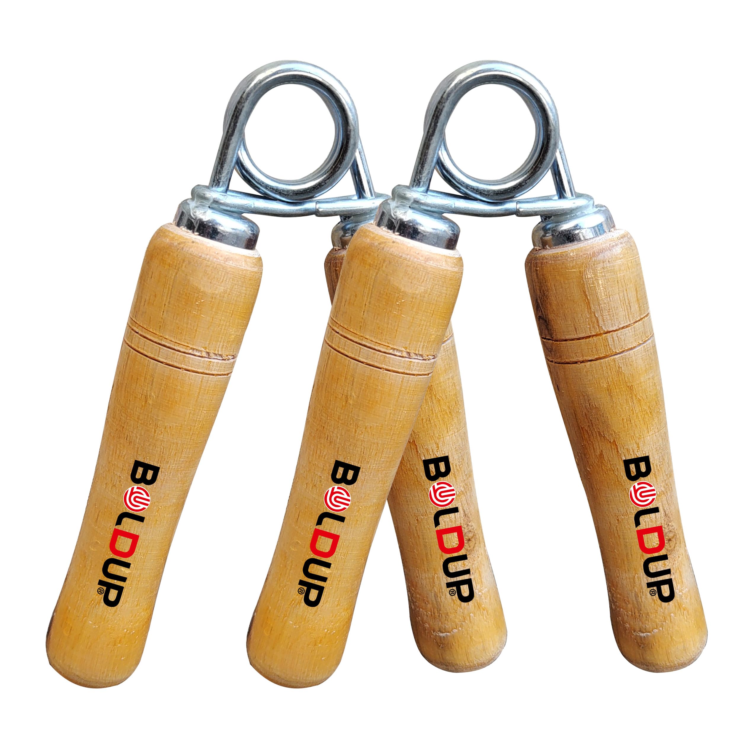 boldup BOLDUP® Wrist Exerciser with Hand Gripper Fitness Gym Wooden Hand Grip Hand-strengthening exercises for women and men-picture-24