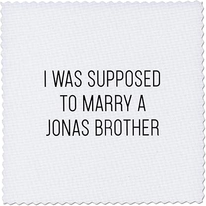 3dRose Bandeira de jardim, I was Supposed to Marry A Jonas Brother por Artista não identificado — capa do álbum