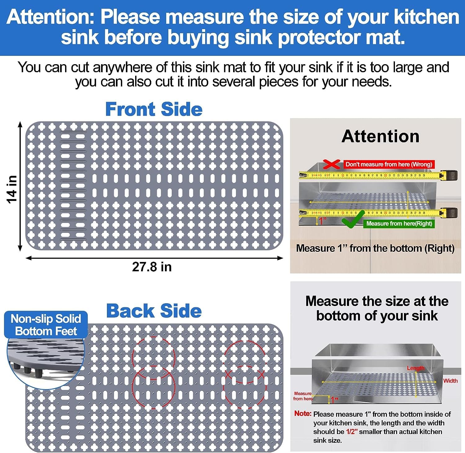 シンクパッド　キッチンシンクプロテクター シンク下用シンクラック Amazon.co.jp: キッチンシンク用シリコンシンクプロテクター