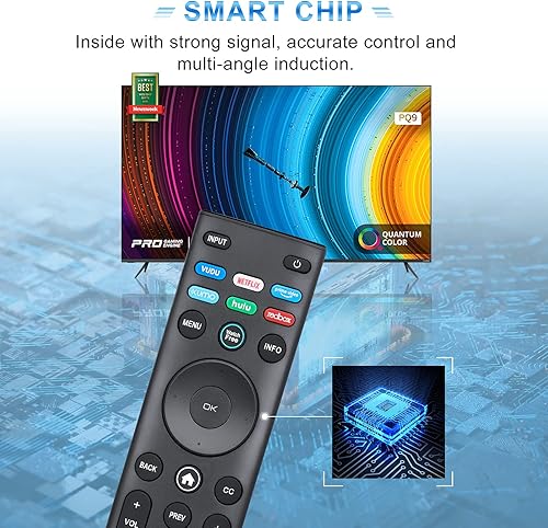 Miniatura 6 de Reemplazo universal compatible con Vizio-Smart-TV-Remote control remoto XRT140 compatible con Vizio VPM Series TVOLED TV