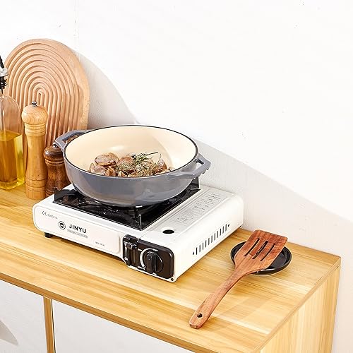 Miniatura 7 de Swuut Juego de 2 soportes de cuchara de cerámica, soporte para espátula, pinzas, dispositivos, cuchara de café, cuna de cuchara para estufa,