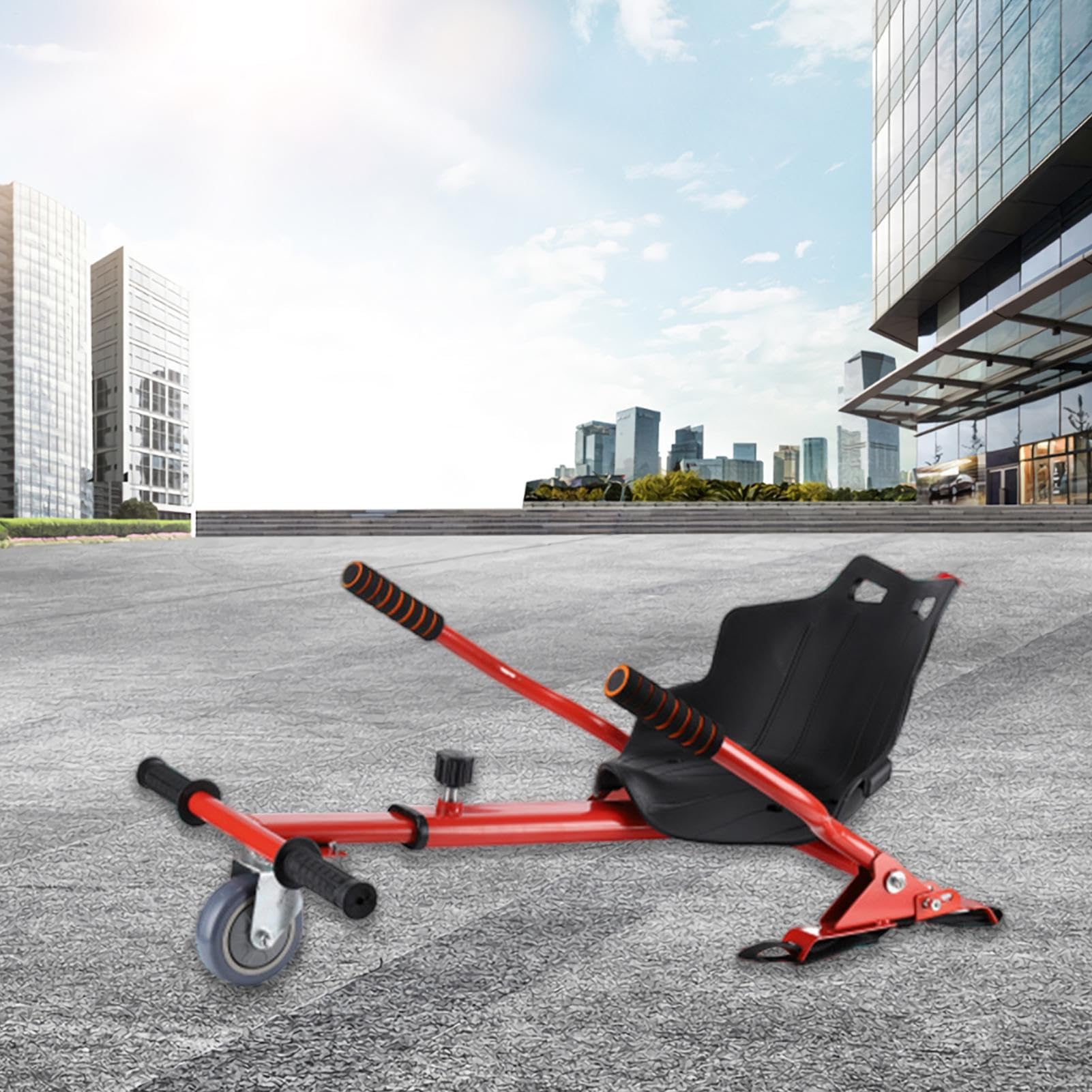 Fissaggio per sedile Hoverboard | Supporto universale Kart per scooter | autobilanciante | Compatibile con la maggior parte dei modelli - Per bambini e adulti