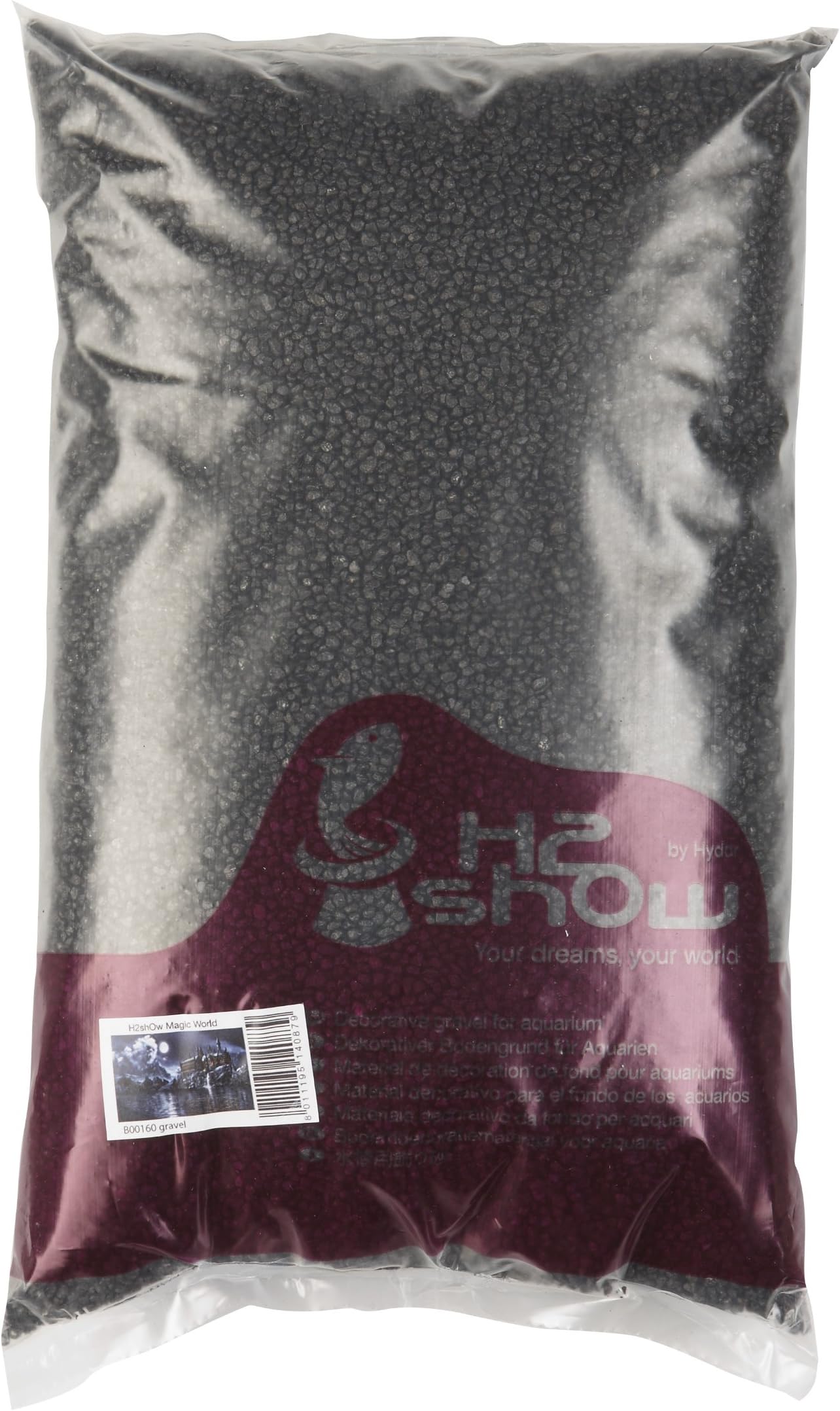 Hydor H2show Gravel, Black