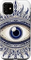 Vista 8 de iPhone 16 Evil Eye - Una potente protección elegante - Funda de arte mandala