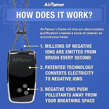 AirTamer Personal イオン発生器 Amazon | AirTamer A315W 高度な充電式ポータブル空気マイナス