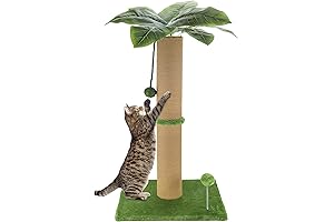 Palm Tree Cat Scratching Post: Indoor Oasis for Feline Adventure