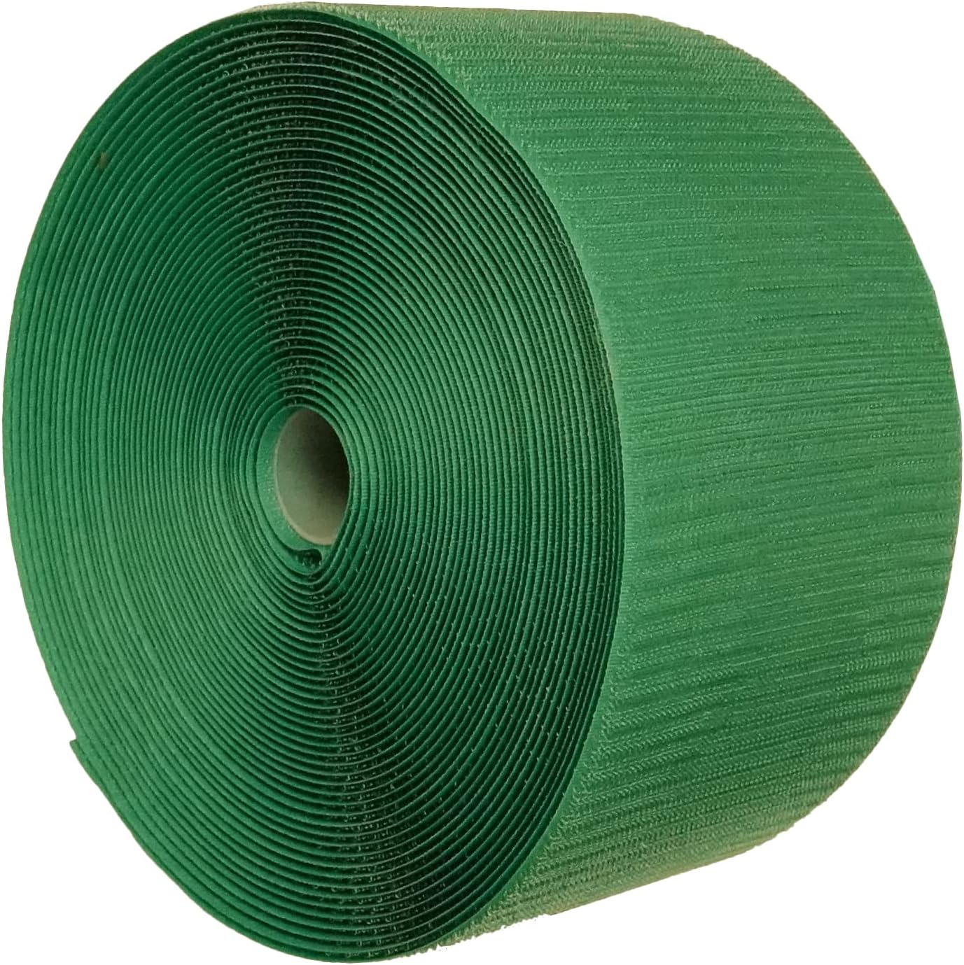 Tumbl Trak Hook Mat Fastener | 42' Long & 4" Wide | Hook Fastener for Carpet Bonded Foam Seams | for Gymnastics and Cheer Gym Floors (Green)