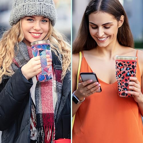 Miniatura 5 de 1 paquete de fundas reutilizables para tazas de café helado, fundas aislantes de neopreno Ideal para vaso de 30-32 onzas, Trenta Starbucks (sólo