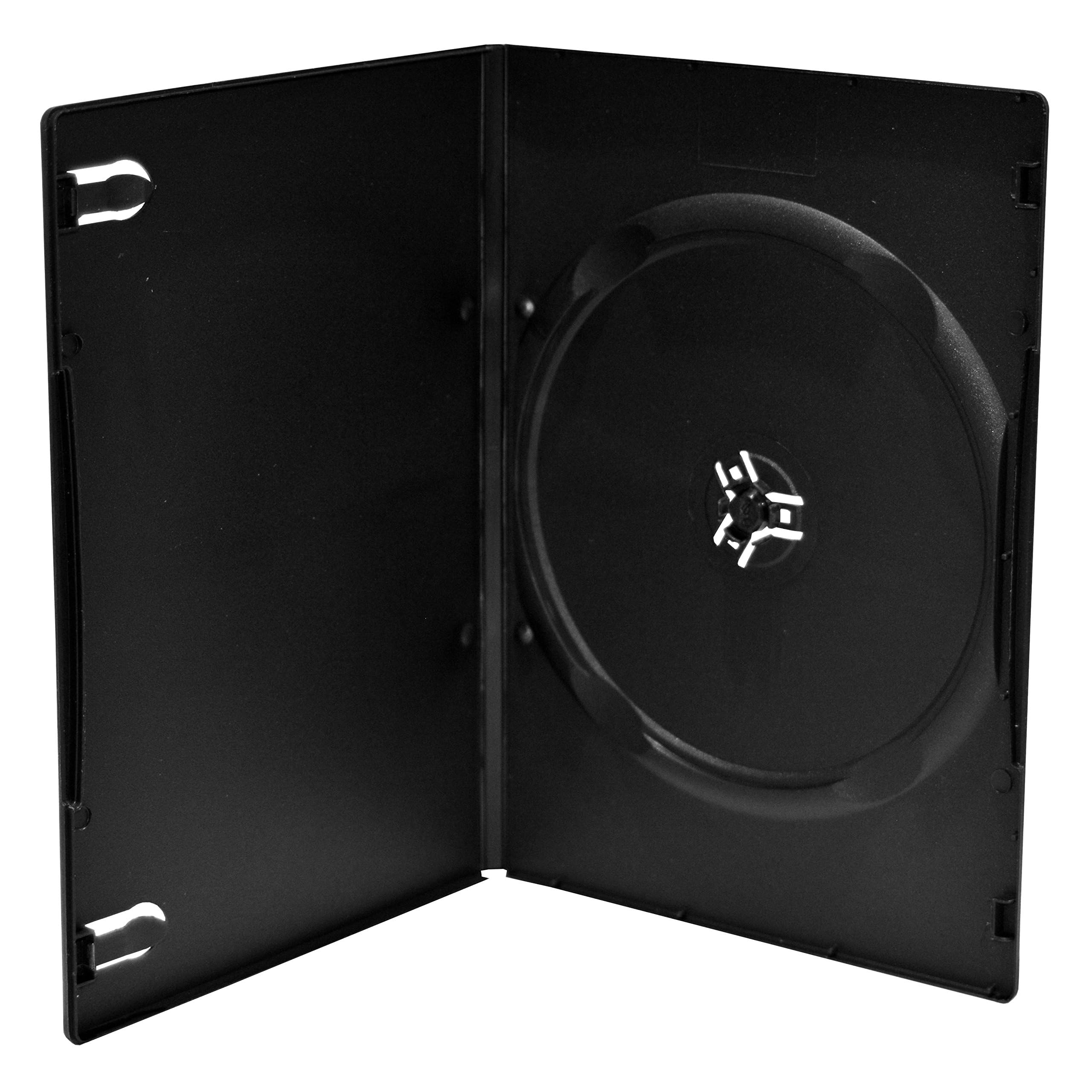MediaRange BOX13-M, 100 Custodie singole sottile per CD/DVD, 7mm, 100 pezzi